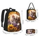 thumbnail image 2 of Easygdp Cute Cat Sunflower Mochila para Niños y Niñas con Set de Caja de Almuerzo y Estuche para Lápices 3 en 1, Mochila Escolar Estampada para Adolescentes, 2 of 7