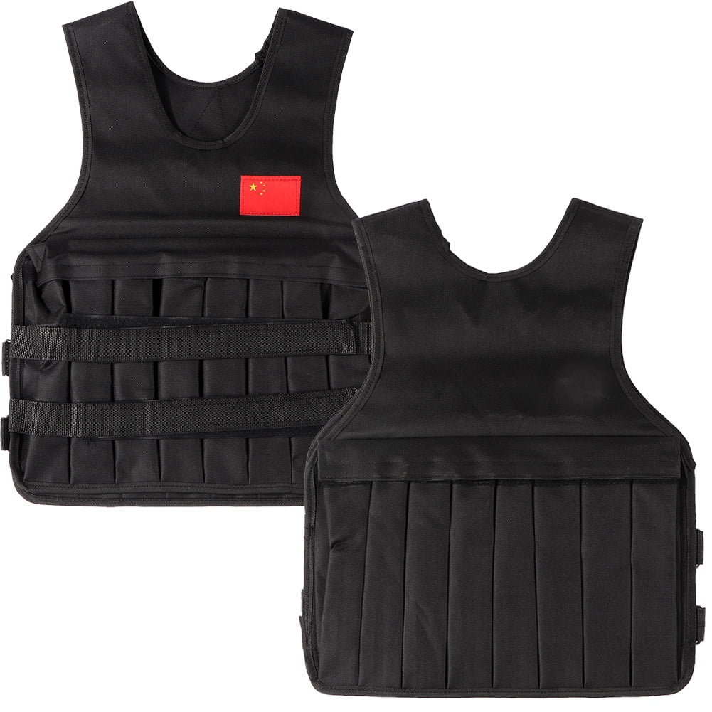 Cergrey Gilet d Entrainement Reglable Gilet de 20 Kg Exercice Sportif Gilet d Entrainement Reglable 20 Kg Chargement