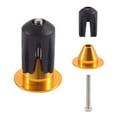 thumbnail image 4 of 1 Pair Aluminum Alloys Bike Handlebars End Plugs Bicycles Rod End Caps for Most Bicycles Bike Part Easy to Install, 4 of 9