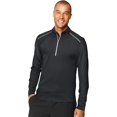 thumbnail image 1 of AIR-mens Sport Performance Quarter-zip PulloverSweatshirt, 1 of 4