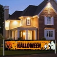 thumbnail image 6 of EUDIDV Spooky Props Halloween New Background Banner Halloween Polyester Flag Pulling Party Supplies Outdoor And Indoor Decoration Flag Supplies Halloween Decorations, 6 of 6
