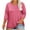 001 Hot Pink, variant on bnaln Womens Oversized T Shirts Plus Size Tops Crewneck 3/4 Sleeve Casual Dressy Blouses Loose Basic Tees Summer Tshirts Trendy Outfits Beach Vacation Fashion Clothes Going Out Tops