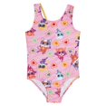 thumbnail image 1 of Traje de baño Disney Super Kitties para niña pequeña con UPF 50+, 1 of 4
