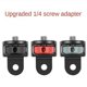 thumbnail image 5 of For Series Sports Camera Accessories Multi-Function 1/4 Adapter Interface 1/4 Adapter,Black js, 5 of 5