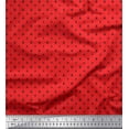 thumbnail image 1 of Soimoi Silk Fabric Hash Sign Geometric Print Fabric by Yard 42 Inch Wide, 1 of 3