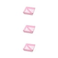thumbnail image 2 of QualitChoice Home Hotel Felt Keys Tapes Phone Watch Storage Box Living Room Drawer Pens Remotes Jewellery Organizer Container Pink 3PCS, 2 of 6