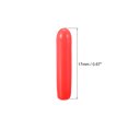thumbnail image 2 of Goma Extremo Tapas, 50uds Redondo Tornillo Rosca Protector 1,8mm Diámetro Perno Tapa Cubierta Agujero Tapones para Tubo Tubería Varilla Tuerca Muebles, Rojo, 2 of 5