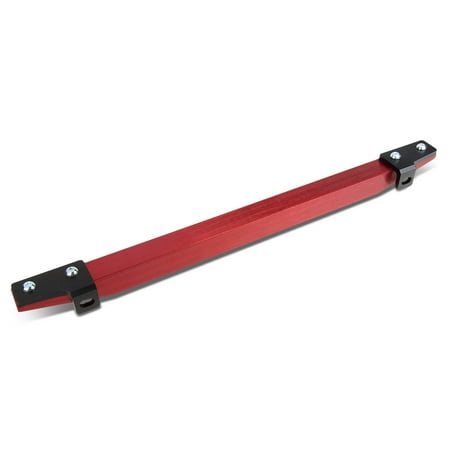 Rear Tie Bar - For 01-05 Honda Civic Aluminum Rear Lower Subframe Tie Bar (Red) - EP ES EV 02 03 04