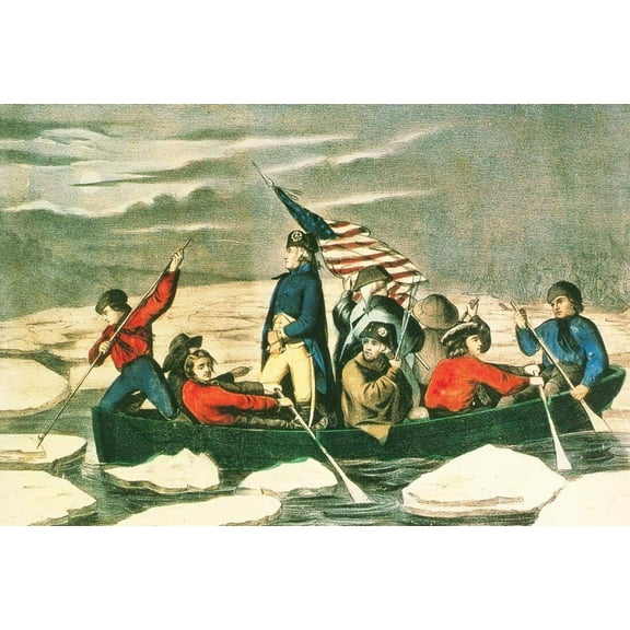 Washington Crossing - CANVAS OR FINE PRINT WALL ART