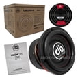 thumbnail image 1 of Subwoofer de Competencia DB Drive WDX6.5 3K 600 Watts 6 ... DB Drive WDX653K, 1 of 10