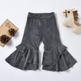 thumbnail image 2 of Felwors Toddler Infant Girls Winter Fashion Solid Fleece Pants Trousers For Babys Clothes, 2 of 4