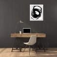 thumbnail image 3 of Marrott, Stephanie 20x24 White Modern Wood Framed Museum Art Print Titled - Around, 3 of 4