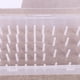 thumbnail image 3 of Injueey Caja de almacenamiento de bobinas de costura transparente de gran tamaño, contenedor artesanal con postes de soporte, soporte De coser, 3 of 6