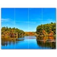 thumbnail image 1 of Picture-Tiles.com: Lakes Ceramic Tile Wall Mural WAL500813-43XL. 48"W x 36"H using (12) 12" x 12" Ceramic Tiles-Satin Finish, 1 of 3
