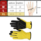 thumbnail image 3 of 1 par de guantes de trabajo seguros guantes de trabajo antideslizantes mano antipuñaladas jardinería transpirable MFZFUKR CPB-US-DYP734-3, 3 of 5