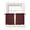 Red, variant on Pure Azureblue Curtains 45 Inch Length,Sheer Curtains for Bedroom Living Room Window Contemporary Solid Color Minimalist Art Rod Pocket Drapes Kitchen Curtains Small Half Window 42"x45" 2 Panels