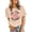 Beige, variant on Trendfront Womens Volleyball Graphic T Shirts Crewneck Short Sleeve Sports Print Casual Match Day Tee Tops