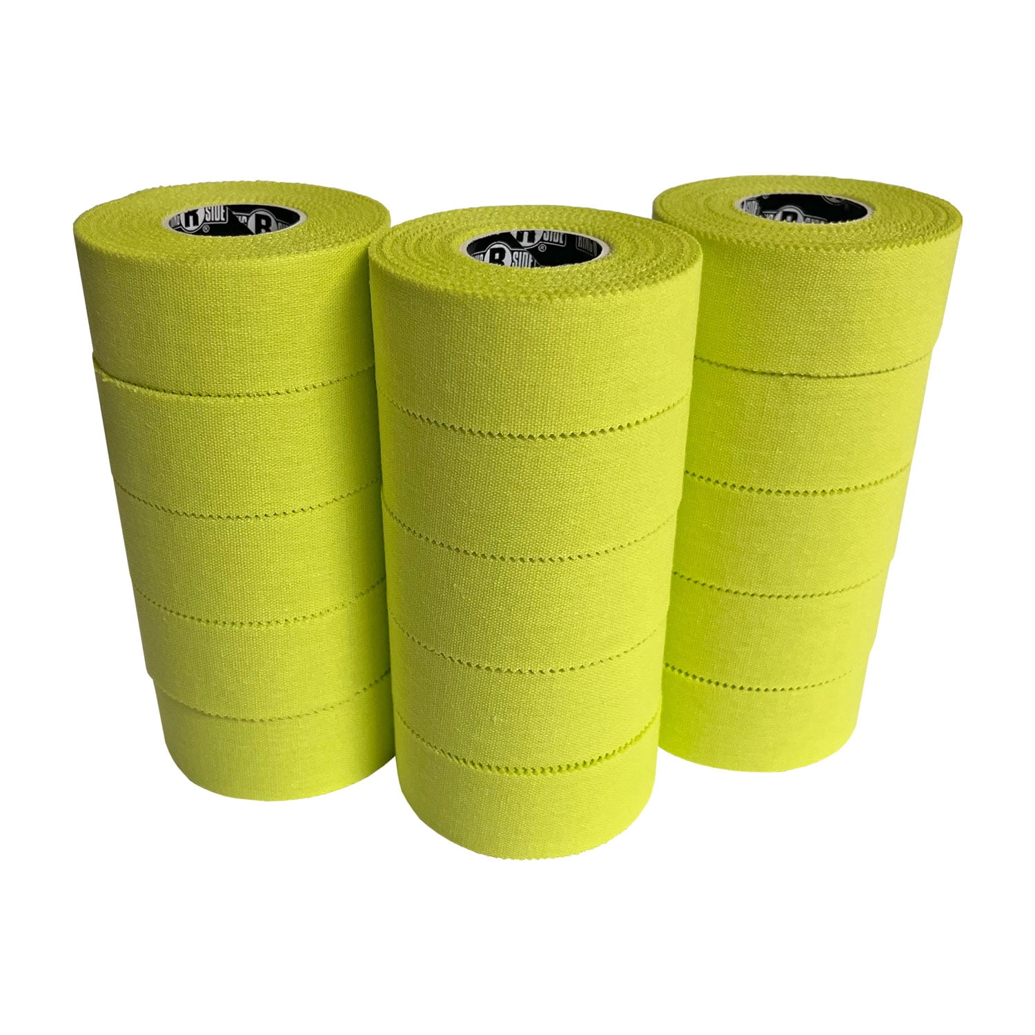 Ringside 1" Athletic Trainers Tape, 30 Feet, Adhesive and Easy to Tear, Yellow, 15 Pack