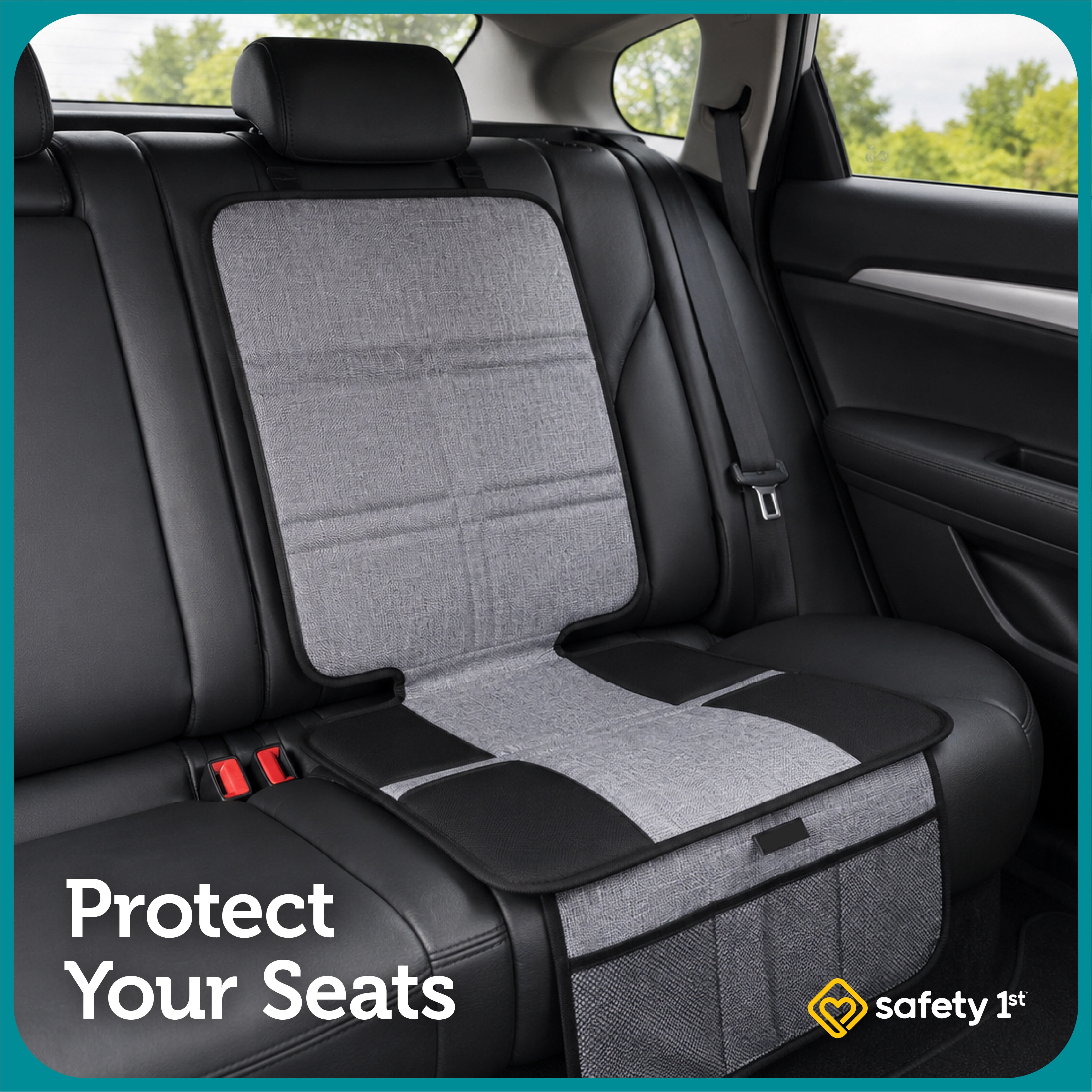 Safety 1st Deluxe Car Seat Protector for Vehicles, Universal Automotive Accessories