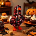 thumbnail image 6 of RUINIXCW 7 Inch Halloween Deck Goose Outfits Desk Duck Outfit Mini Porch Goose Outfit  for Desktop Goose Figurine Holiday Desk Goose Clothes Hoodie and Accessory (No Goose), 6 of 6