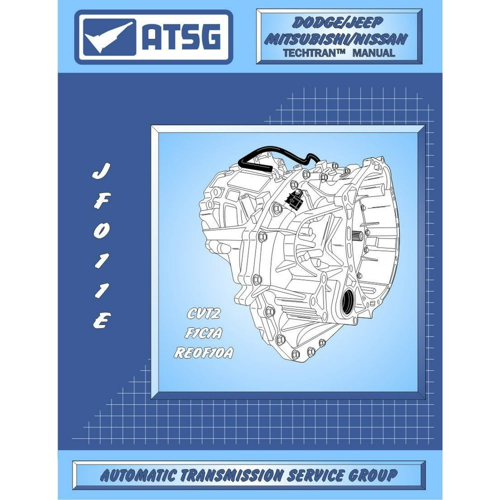 JATCO JF011E CVT Automatic Transmission Repair Manual (F4A51, CVT2