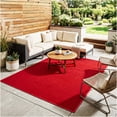 thumbnail image 2 of Koeckritz Rugs Valdosta Indoor/Outdoor Red Solid Area Rug, 4' x 18', 2 of 8