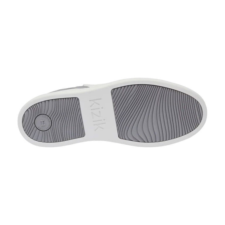 Kizik Men\'s Oslo Sneaker White and Grey 9‎ Kizik Men main image 2