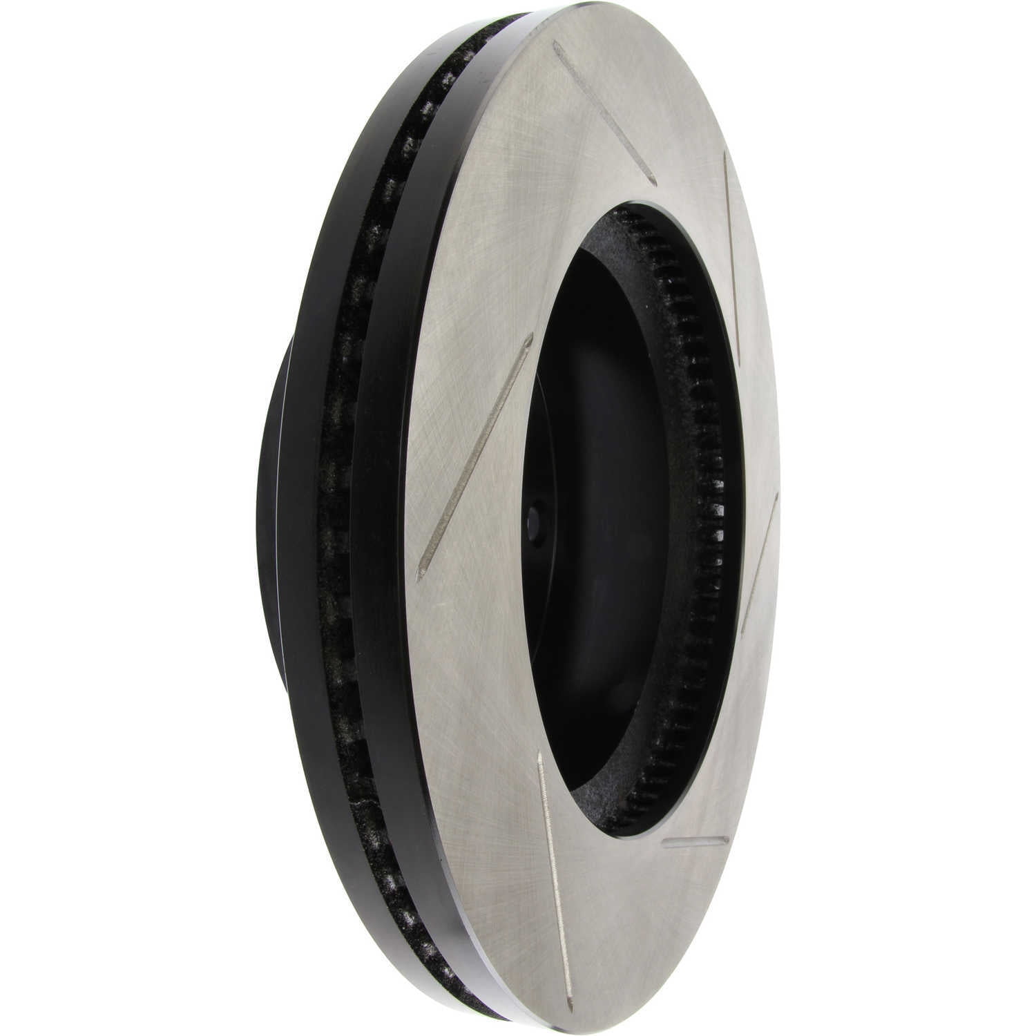 StopTech Power Slot 12-15 Ford F-250/F-350 Front Right Slotted Rotor Fits select: 2012-2022 FORD F250, 2012-2022 FORD F350