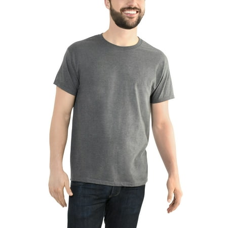 Fruit of the Loom Men's Platinum Eversoft Short Sleeve Crew T Shirt, up to Size 4XL