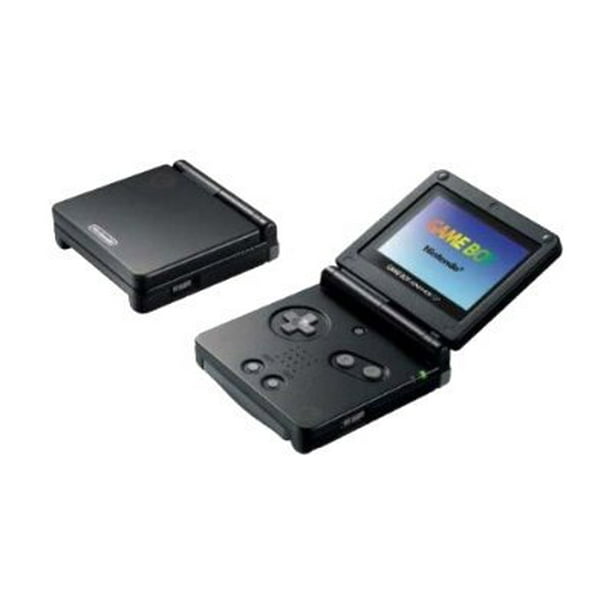Nintendo Game Boy Advance SP Onyx Black with Used - Walmart.com