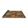 thumbnail image 2 of Ahgly Company Indoor Rectangle Abstract Brown Modern Area Rugs, 7' x 10', 2 of 4