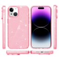 thumbnail image 2 of Daxi for iPhone 13 Case Shiny Girl Cute Soft Glitter Protective Case-Pink, 2 of 8