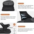thumbnail image 3 of ONCAI Walking Sandals Women,Arch Support Hiking Sandals with Orthotic Outdoor Footbed for Plantar Fasciitis,Water Athletic Platform Sandalias Mujer with 3 Adjustable Strap Black Size 6, 3 of 8