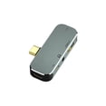 thumbnail image 1 of Matsuzay Hub USB tipo c Multipuerto PD100W Conector de cable de aleación de aluminio Convertidor de transferencia de datos Dispositivo Cables Divisor Estaciones de acoplamiento para portátiles Tipo3, 1 of 6