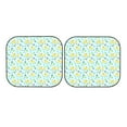 thumbnail image 7 of Daiia Duck Cartoon 2PCS Car Windshield Sun Shade, Foldable Sun Shield for Car Front Window, Auto Sun Blocker Visor Protector Universal for Truck SUV Pickup-Medium, 7 of 7