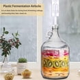 thumbnail image 2 of 3 piezas de fermentación Airlock (12,5 x 3,5 x 1 cm), fermentación Airlock, Airlock para fermentación, tubos de fermentación para elaboración de cerveza y fermentación de vino, 2 of 3