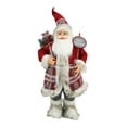 thumbnail image 1 of Santa Claus Figura Decorativa Muñeco de Pie Adorno Navideño con Material de Plástico y Terylene Reutilizable Adecuado para Decoración de Mesa Puerta Ventana Jardín Árbol de Navidad Regalo, 1 of 8