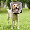 thumbnail image 4 of Pet Collar Soft Comfortable Pet Recovery Collar Adjustable Dogs Cats Protective Cone Collar for Post-Surgery, 4 of 7