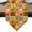 Red, variant on Thanksgiving Table Runner Linen Burlap Table Runner 72 Inches Long Fall Farmhouse Pumpkin Maple Leaf Patchwork Dresser Scarves for Kitchen Island Coffee Dining Room Party Holiday Decoration 13"x72"