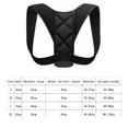 Medical Adjustable Posture Corrector Corset for Back Support Waist Belt