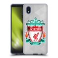 thumbnail image 1 of Head Case Designs Officially Licensed Liverpool Football Club Crest 1 White Geometric 1 Soft Gel Case Compatible with Samsung Galaxy A01 Core (2020), 1 of 7