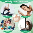 thumbnail image 6 of Austok 4 PCS Reusable Castor Oil Wrap for Breast,Soft Organic Castor Oil Wrap Reusable Washable Compress Breast Pads for Comfort Relaxing Sleeping Soothing Daily Use, 6 of 9