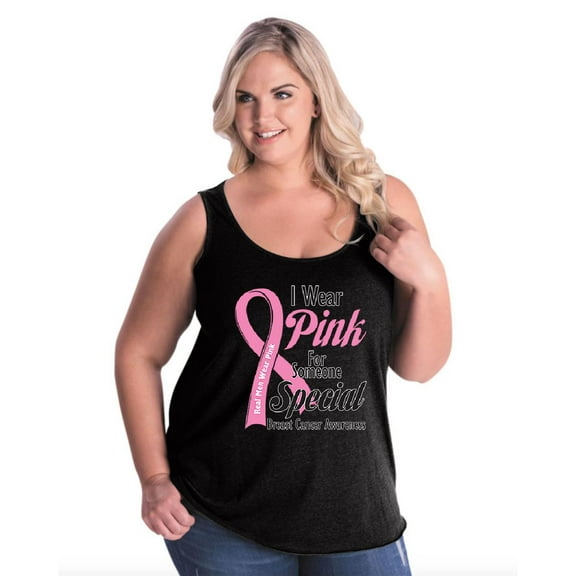 Normal is Boring - Women's Plus Size Tank Top, up to Size 28 - I Wear Pink for Someone Special