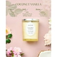 thumbnail image 4 of M&SENSE Coconut Vanilla Scented Candle, 18oz Wooden Wick Candles with Lid, 100 Hours Long Burning No Toxin Natural Soy Wax, Relax Stress Relief Sleep Home Fragrance, 4 of 8