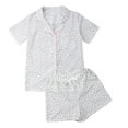 thumbnail image 2 of EIMELI Ensembles Pyjamas Manches Courtes + Shorts, 2 of 4