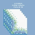 thumbnail image 7 of Keep Unique Everyday Luncheon Disposable Napkins, Floral Napkin, Assorted Color, 20/Pack, 7 of 7