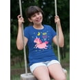thumbnail image 2 of Happy Easter Day Unicorn T-Shirt Juniors -Image by Shutterstock,  Medium, 2 of 4