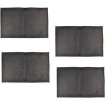 HQRP 4-pack Air Conditioner Foam Filter for Duck Brand 1285234 Replacement, 24-inch x 15-inch x 1/4-inch