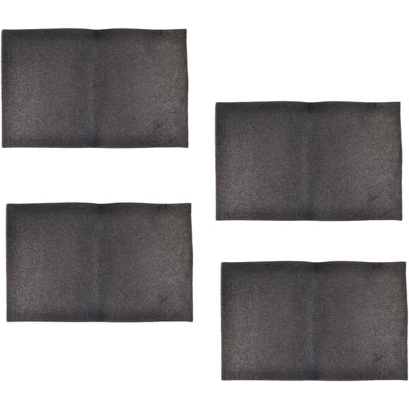 HQRP 4-pack Air Conditioner Foam Filter for Duck Brand 1285234 Replacement, 24-inch x 15-inch x 1/4-inch
