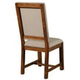 thumbnail image 2 of Alpine Furniture Chaises Latérales Rembourrées Shasta en Naturel Récupéré (Marron), 2 of 4